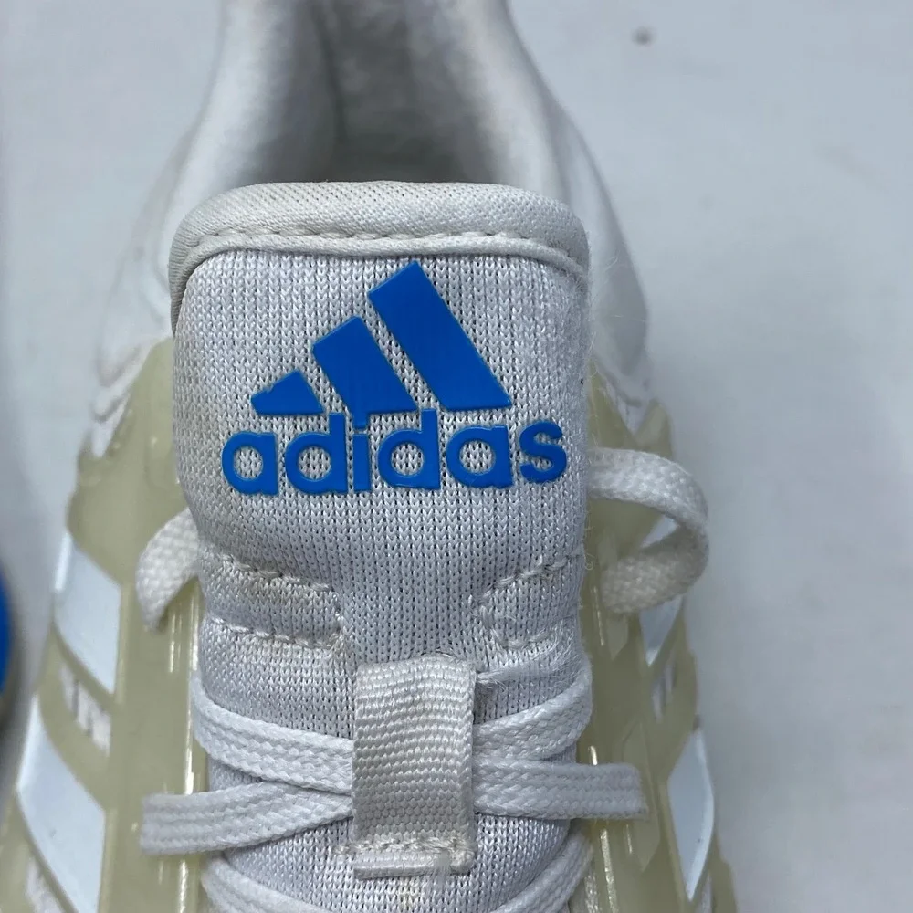 Adidas EQ21 Run White Blue Running Shoes Sneakers GX9797 Mens Size 7